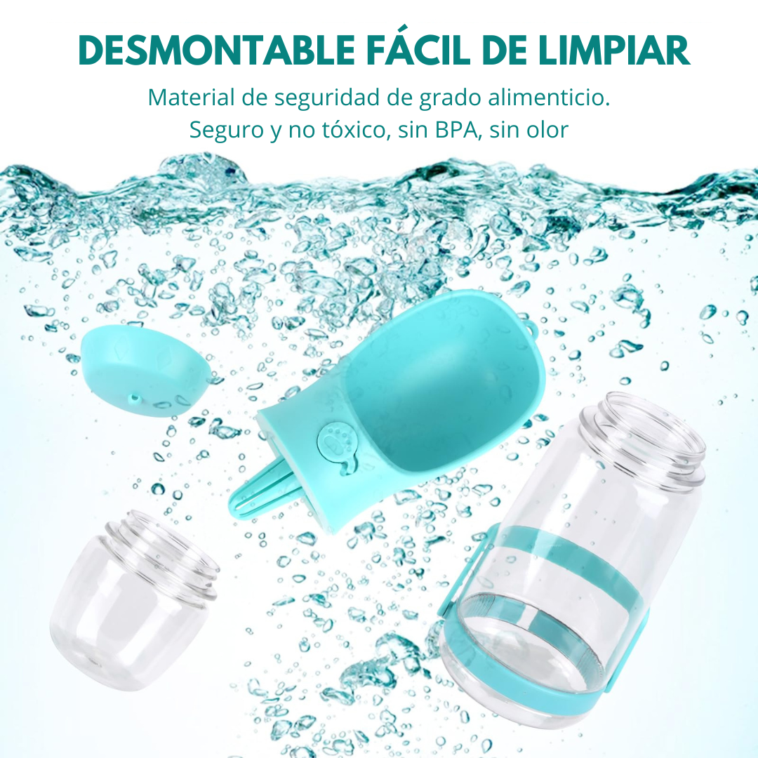 BOTELLA DE AGUA PORTATIL 2 EN 1