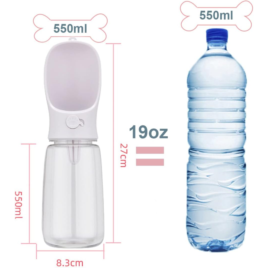 BOTELLA DE AGUA PORTATIL 2 EN 1